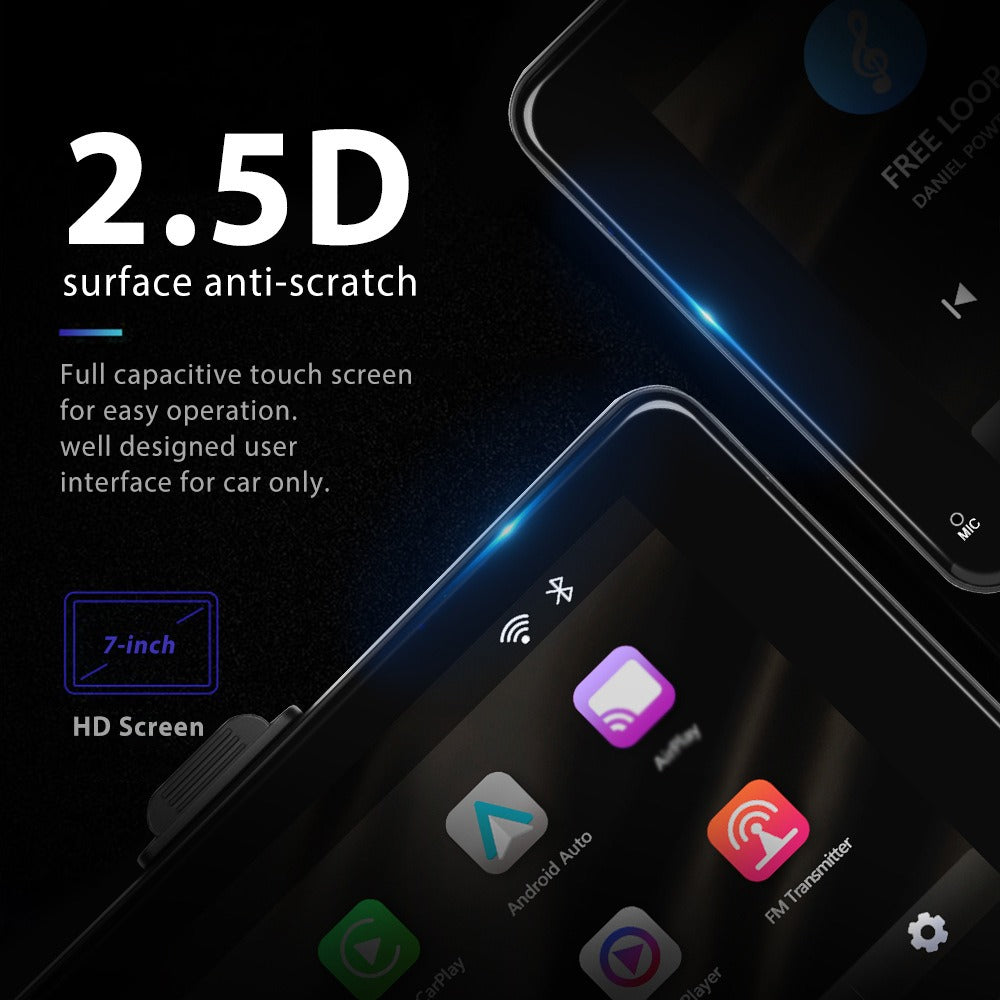 【PASLDA】2025 Upgraded Wireless CarPlay Screen fo Andriod & Iphone : The Ultimate Portable Car Play Adapter for Seamless In-Car Entertainment