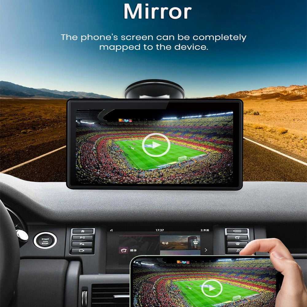 【PASLDA】2025 Upgraded Wireless CarPlay Screen fo Andriod & Iphone : The Ultimate Portable Car Play Adapter for Seamless In-Car Entertainment