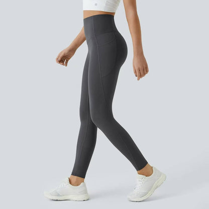 Halara UltraSculpt High Waisted Tummy Control Pocket Shaping Training Leggings